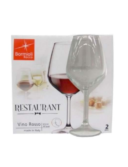 RESTAURANT CALICI VINO ROSSO 2 PEZZI