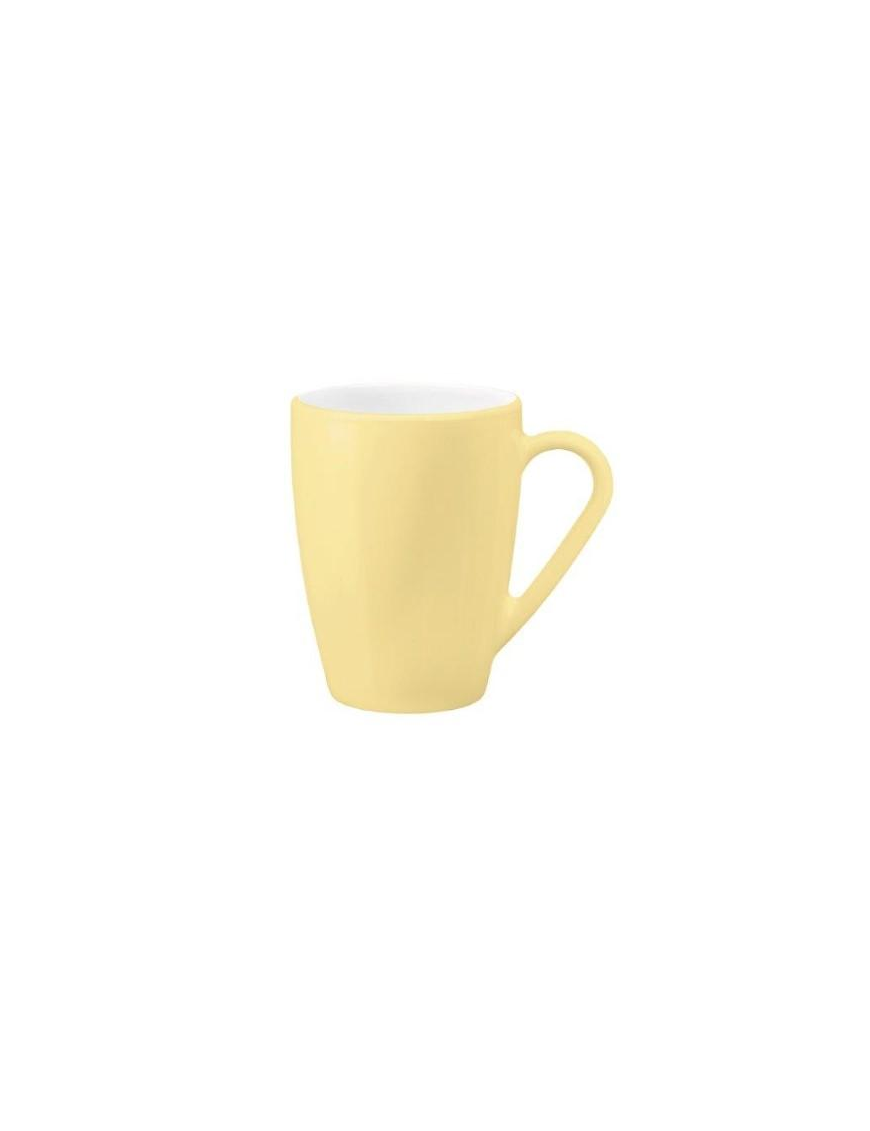 Bormioli, aromateca tazza da latte, caffe', giallo, 34 c