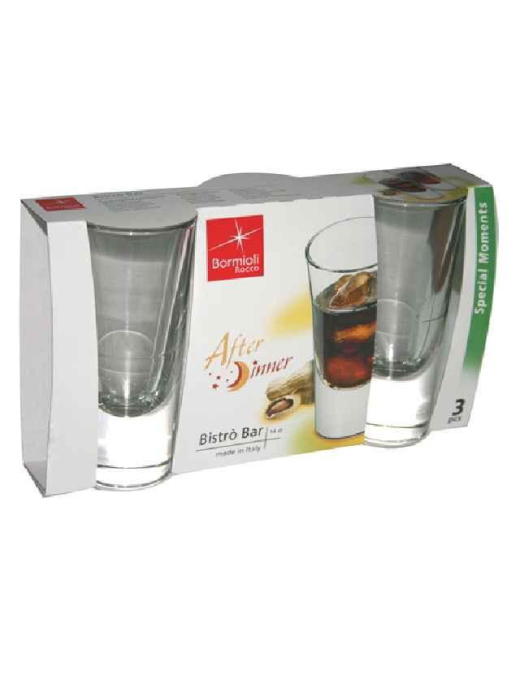 BISTROT BICCHIERI BAR 13,5cl 3 PEZZI