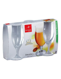 EXECUTIVE BEER GLASSES 200cl 3 PIECES