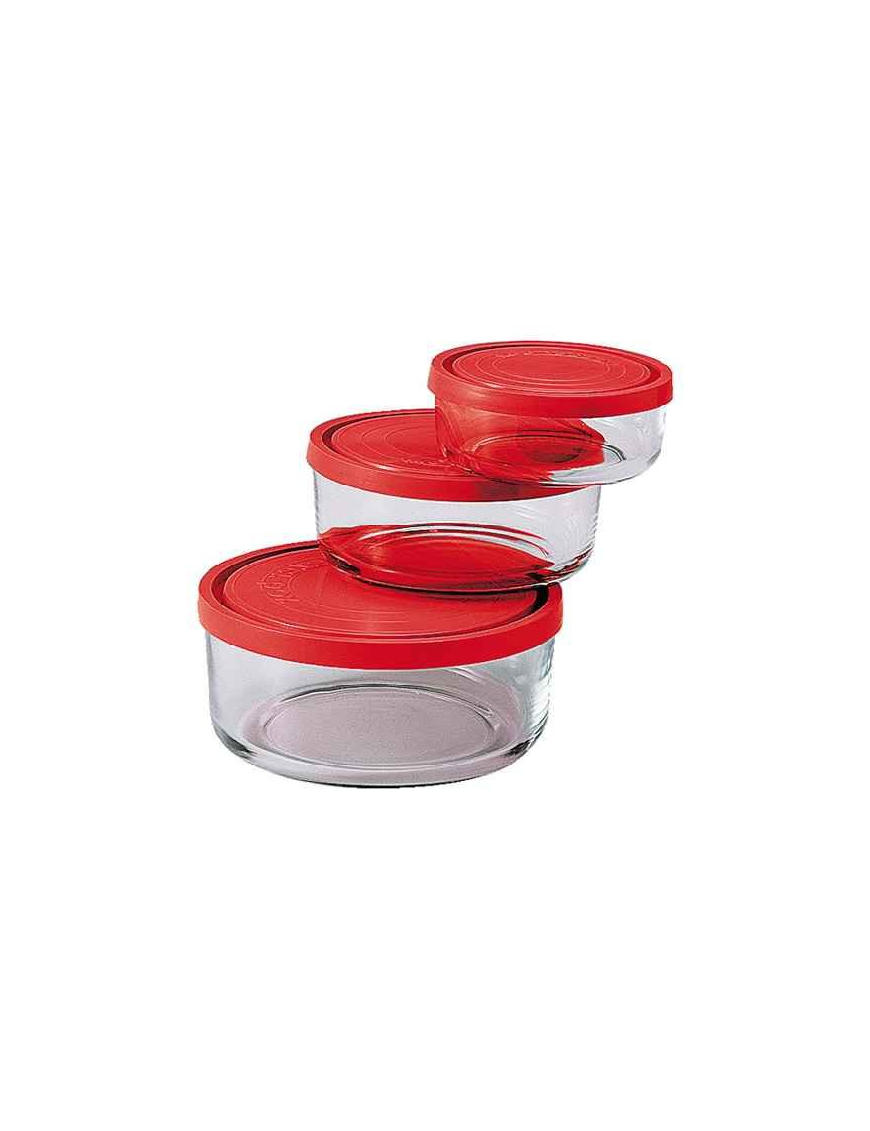 GELO BOX SET COPERCHIO ROSSO 3 PEZZI