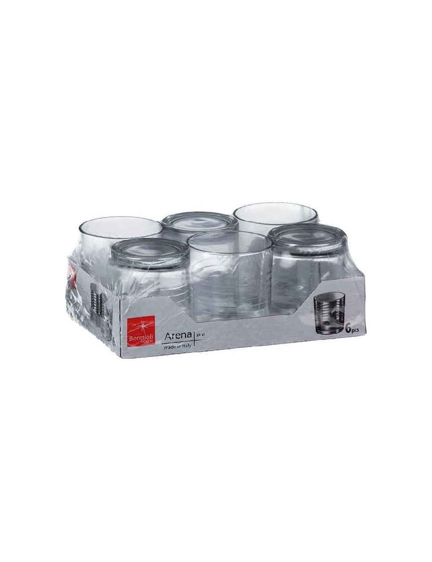 ARENA WATER GLASSES 24cl 6 PIECES