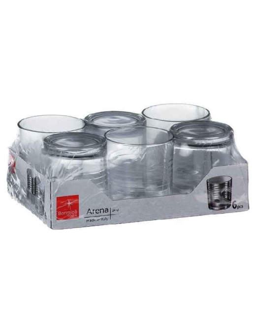 ARENA WATER GLASSES 24cl 6 PIECES