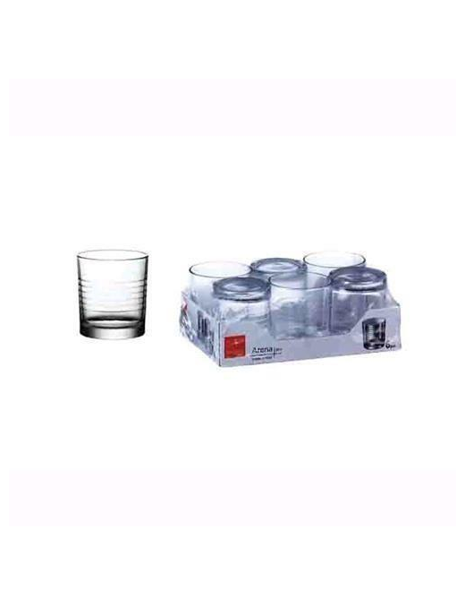ARENA WATER GLASSES 24cl 6 PIECES