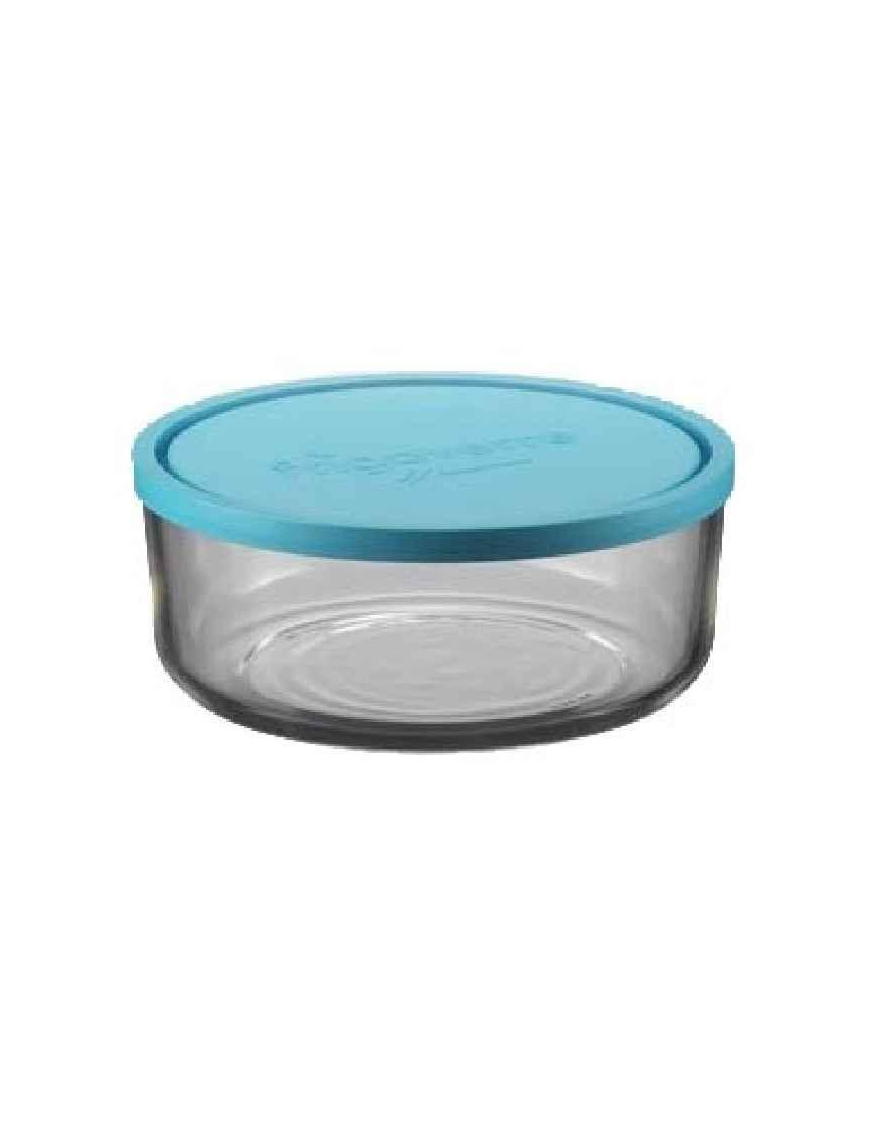 FRIGOVERRE ROUND 15cm BLUE LID 90cl