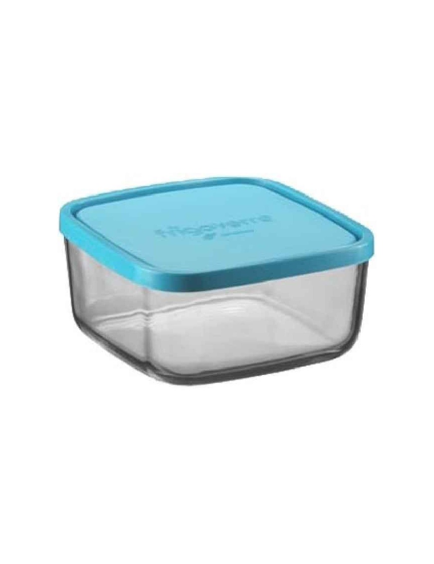 FRIGOVERRE QUADRA 22x22cm COPERCHIO AZZURRO 200cl