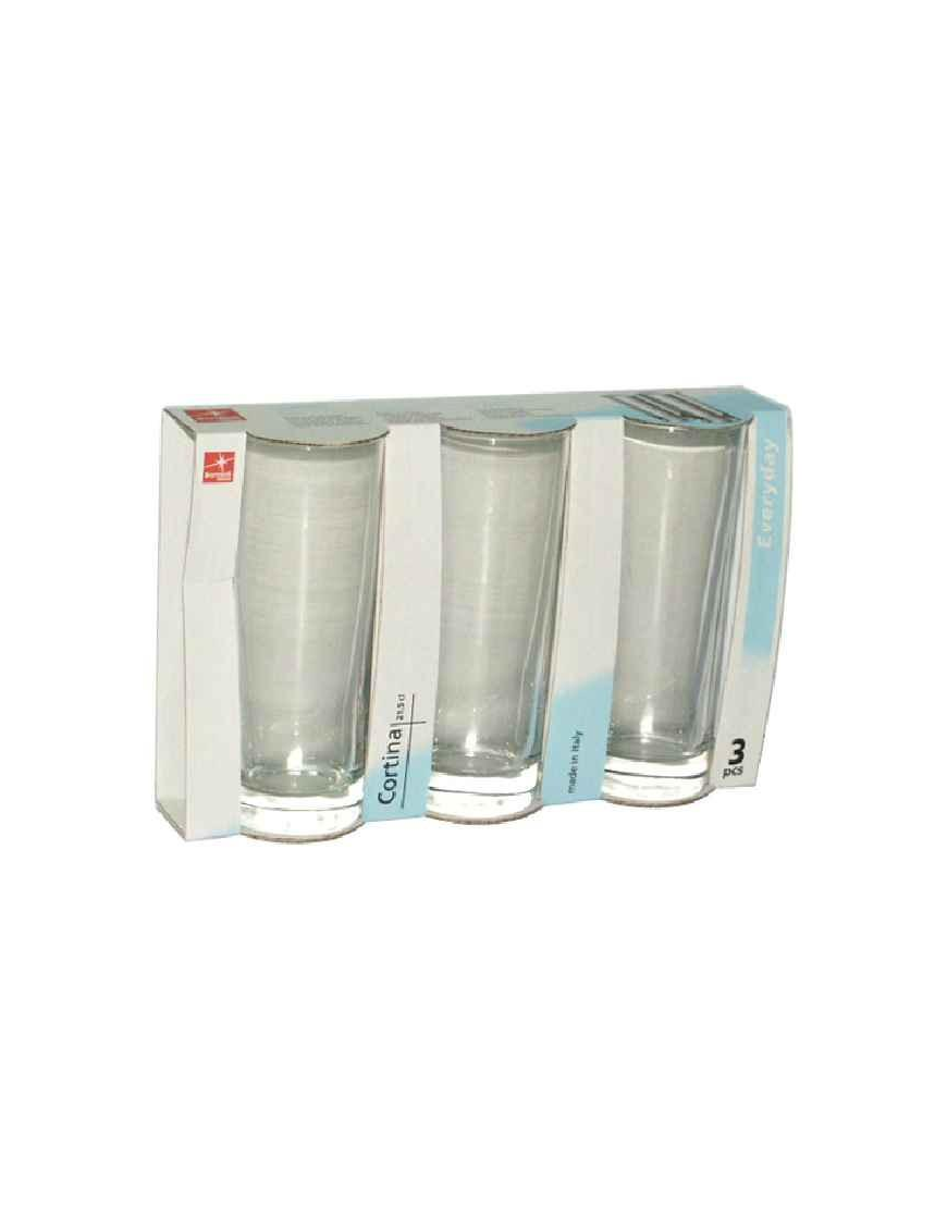 CORTINA BICCHIERI WHISKY 22cl 3 PEZZI