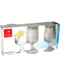 EXECUTIVE WATER GLASSES 28.7cl 3 PIECES