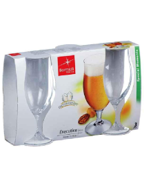 EXECUTIVE BEER GLASSES 39.1cl 3 PIECES