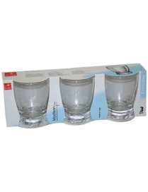 MADISON BICCHIERI ACQUA 24cl 3 PEZZI