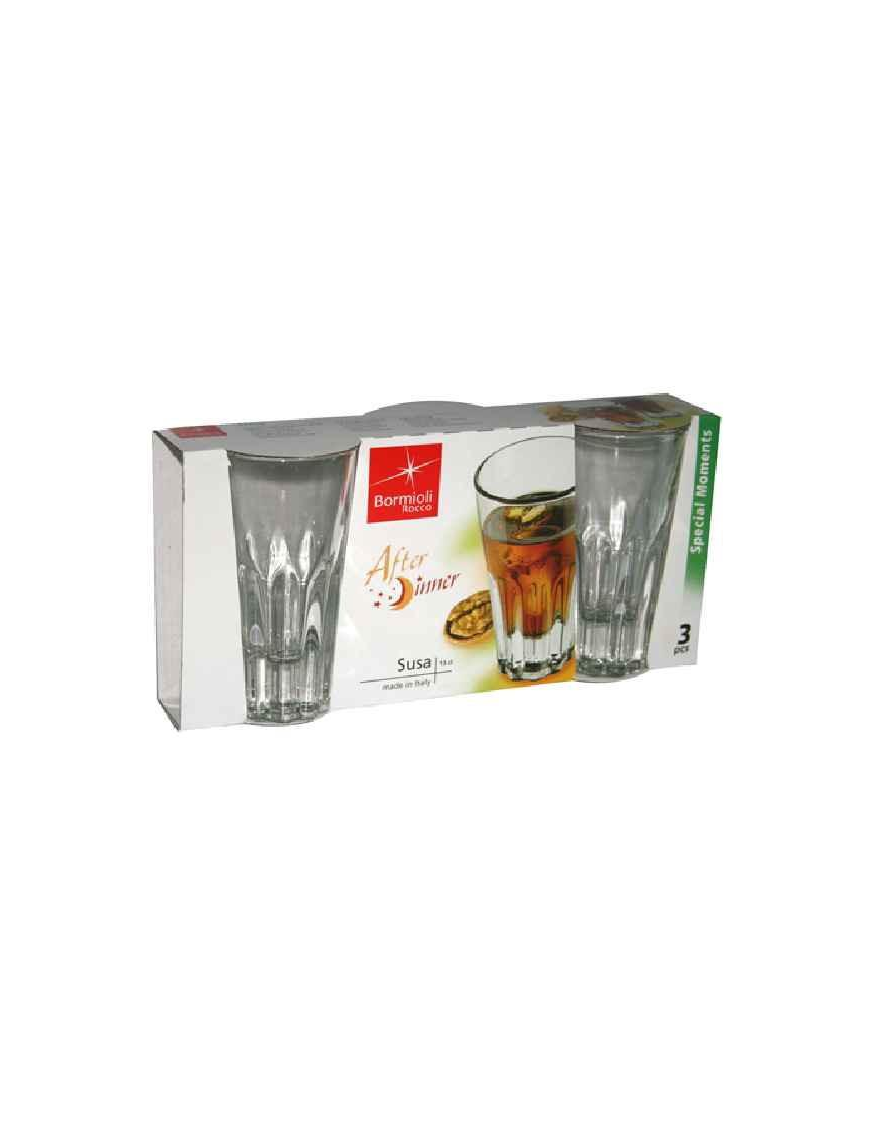 SUSA BICCHIERE LIQUORE 14,5cl 3 PEZZI