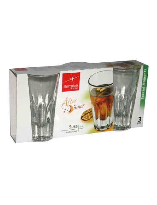 SUSA BICCHIERE LIQUORE 14,5cl 3 PEZZI