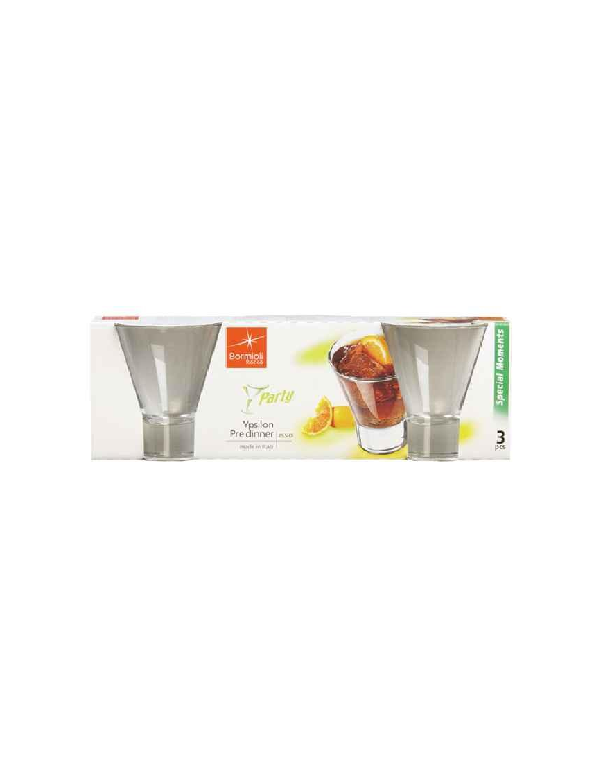 YPSILON BICCHIERI PRE DINNER 25cl 3 PEZZI