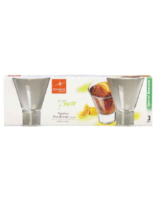 YPSILON BICCHIERI PRE DINNER 25cl 3 PEZZI