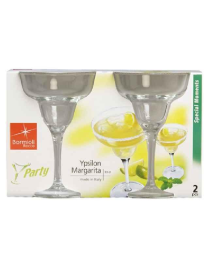 YPSILON MARGARITA GLASSES 2 PIECES