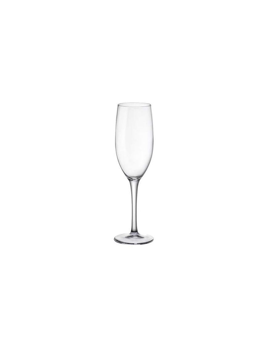 NEW KALIX 12 FLUTE GLASSES 17CL