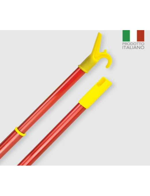 PLASTIC COATED CLOTHES ROD 1.5m