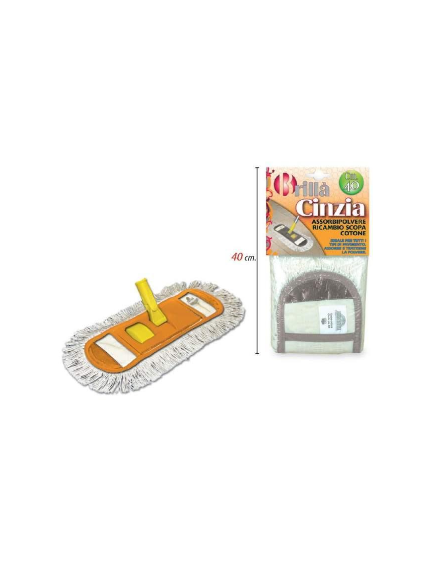 RICAMBIO SCOPE COTONE CINZIA 40cm
