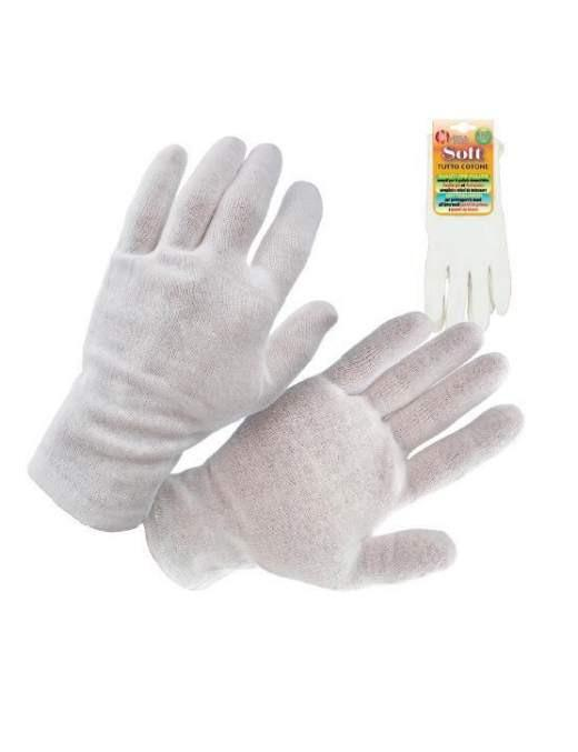 GUANTI SOFT COTONE UOMO CON APPENDINO