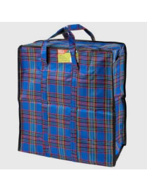 DE LUXE SHOPPING BAG WITH ZIP