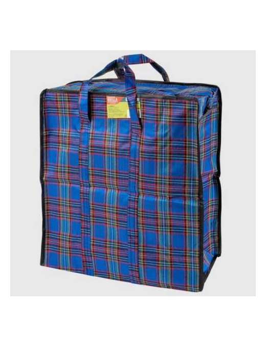 DE LUXE SHOPPING BAG WITH ZIP