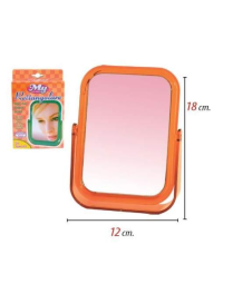 DOUBLE LENS RECTANGULAR MIRROR