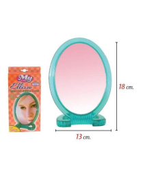 SPECCHIO ELLISSE DOPPIA LENTE