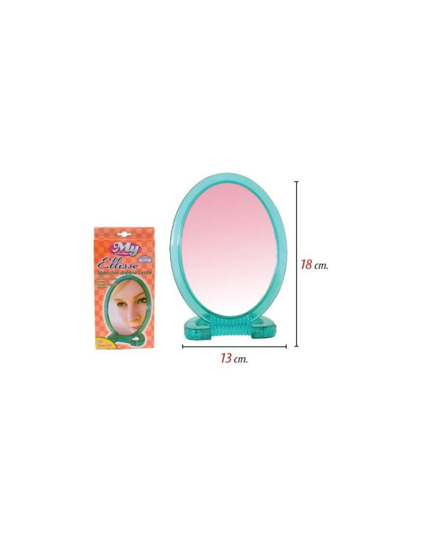 DOUBLE LENS ELLIPSE MIRROR
