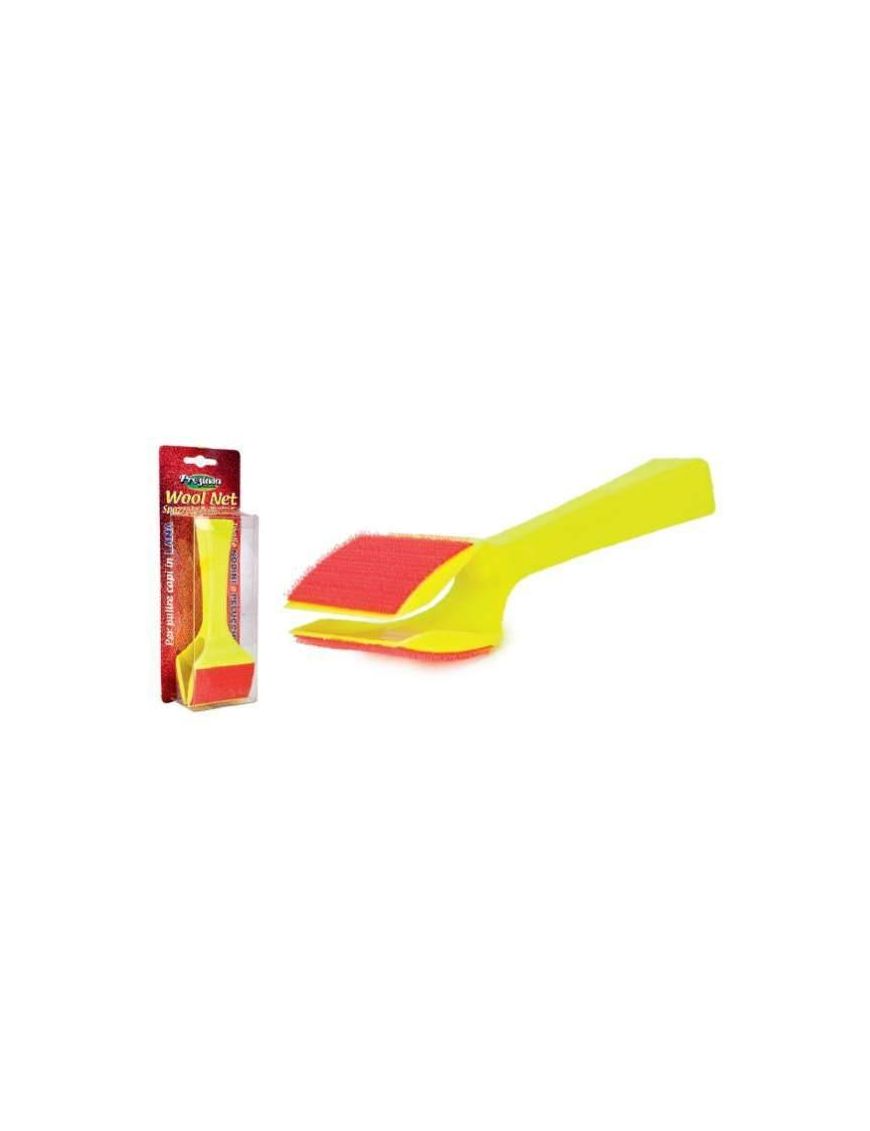 WOOL NET CLOTHES BRUSH