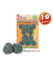 DISPOSABLE DEGREASE SPONGES 10 pieces