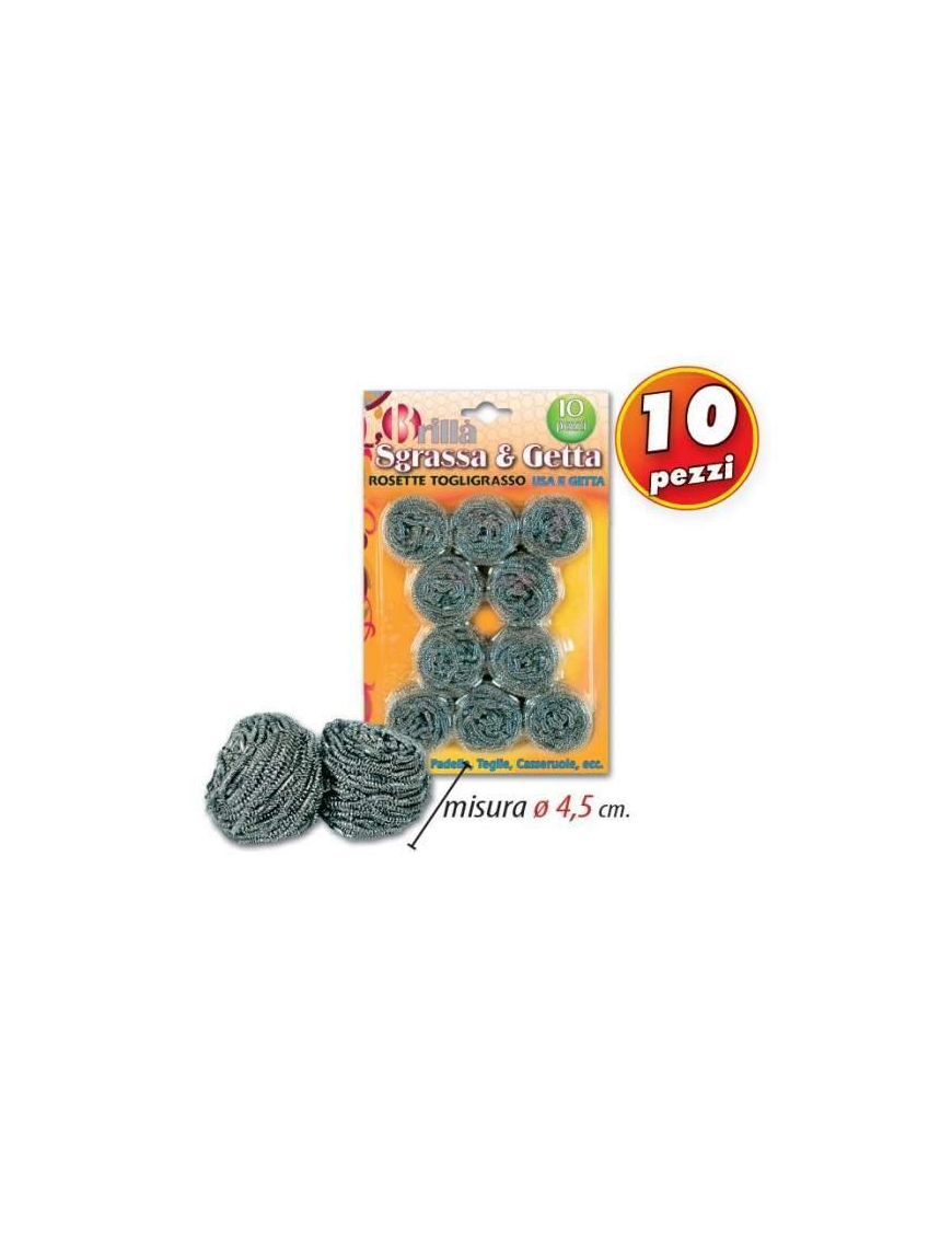 DISPOSABLE DEGREASE SPONGES 10 pieces