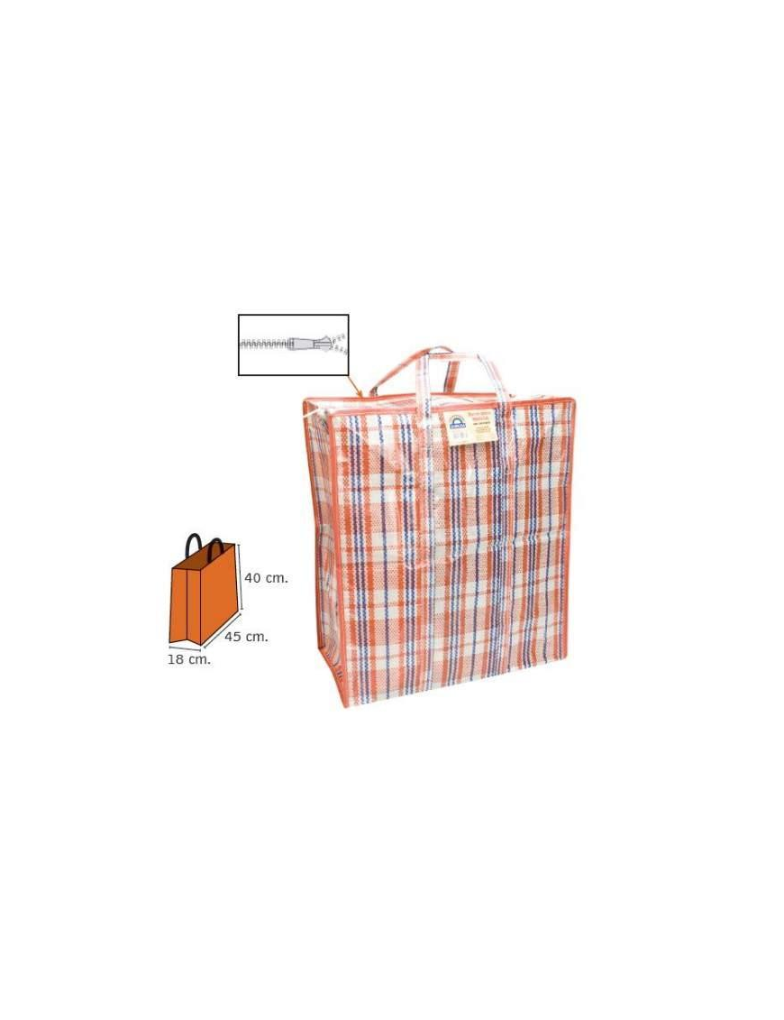 MARISA SHOPPING BAG WITH ZIP