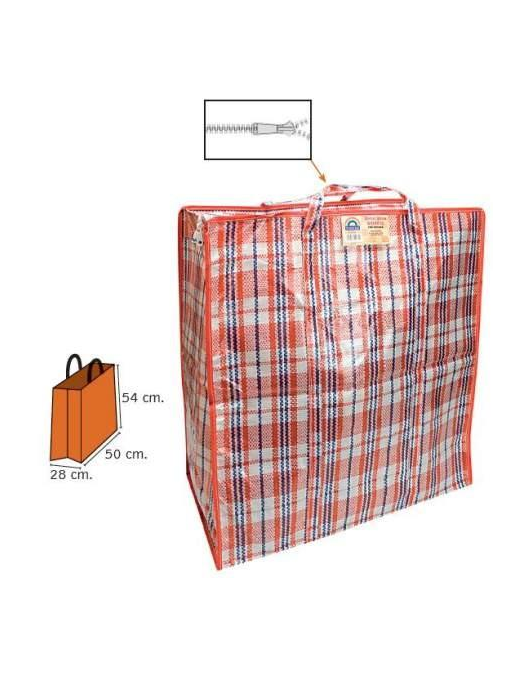 GIANT ZIP SHOPPING BAG