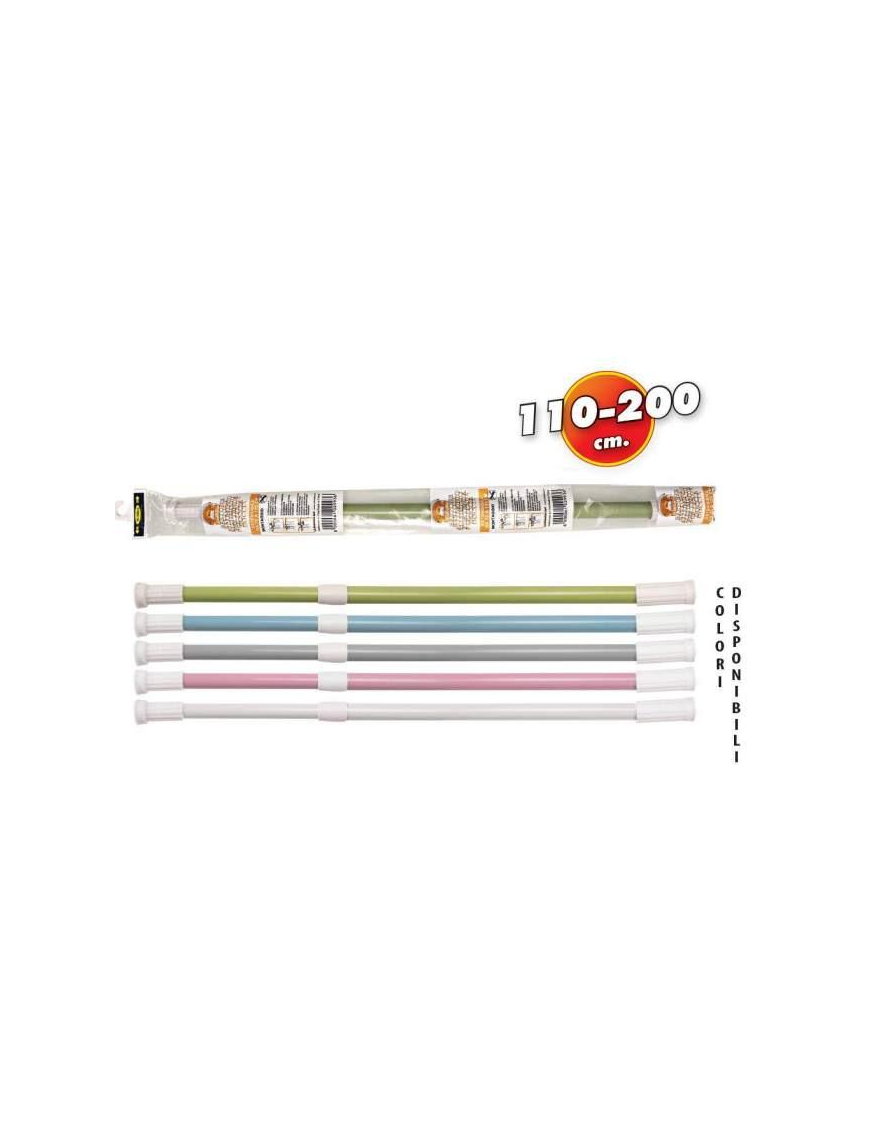 EXTENSIBLE SHOWER CURTAIN ROD