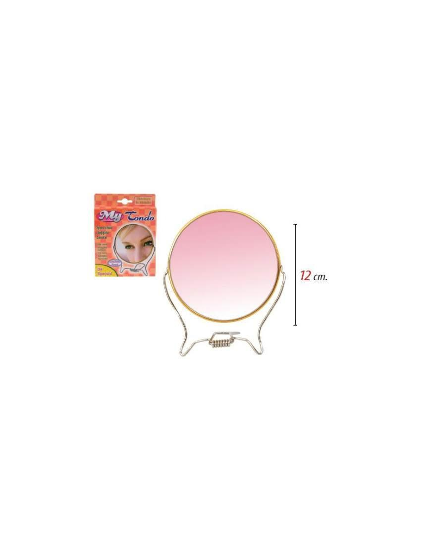 SPECCHIO LUSSO DOPPIA LENTE diametro 12cm
