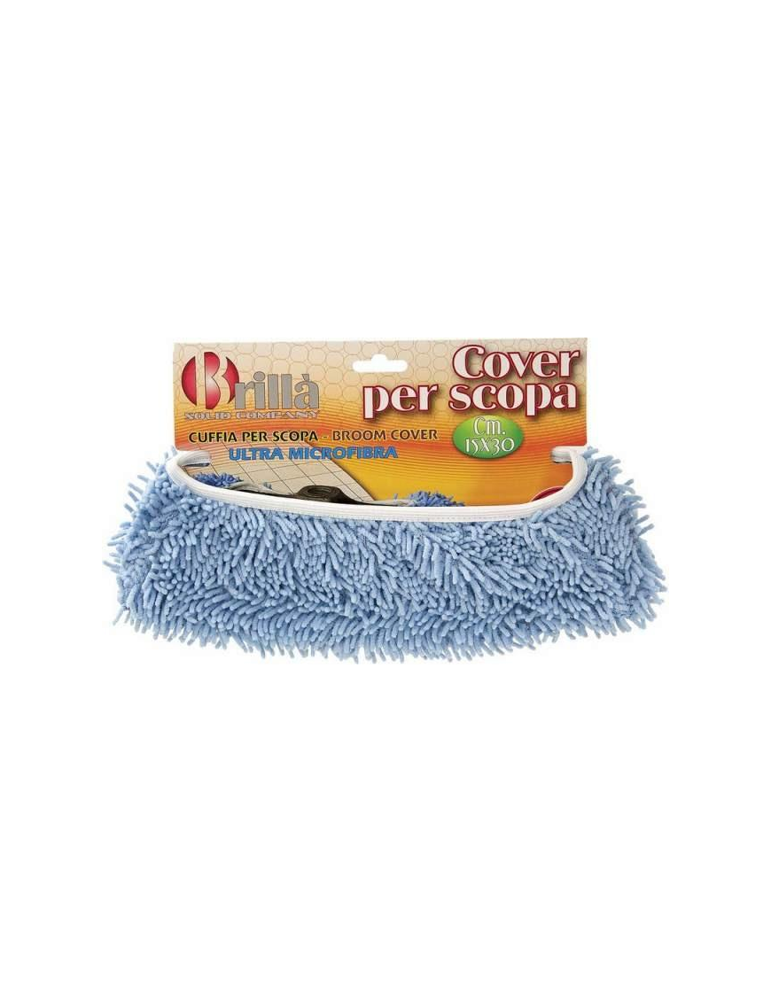MICROFIBER BROOM COVER 15x30cm