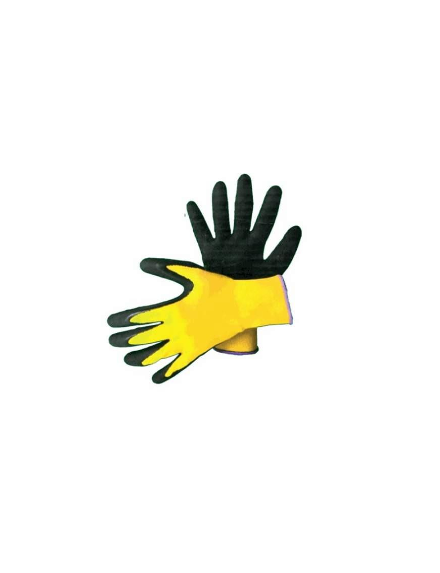 FOAM LATEX WORK GLOVES SIZE 7/S