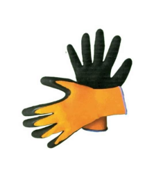 FOAM LATEX WORK GLOVES SIZE 8/M