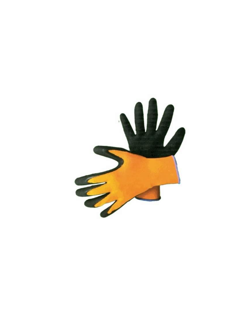 FOAM LATEX WORK GLOVES SIZE 8/M