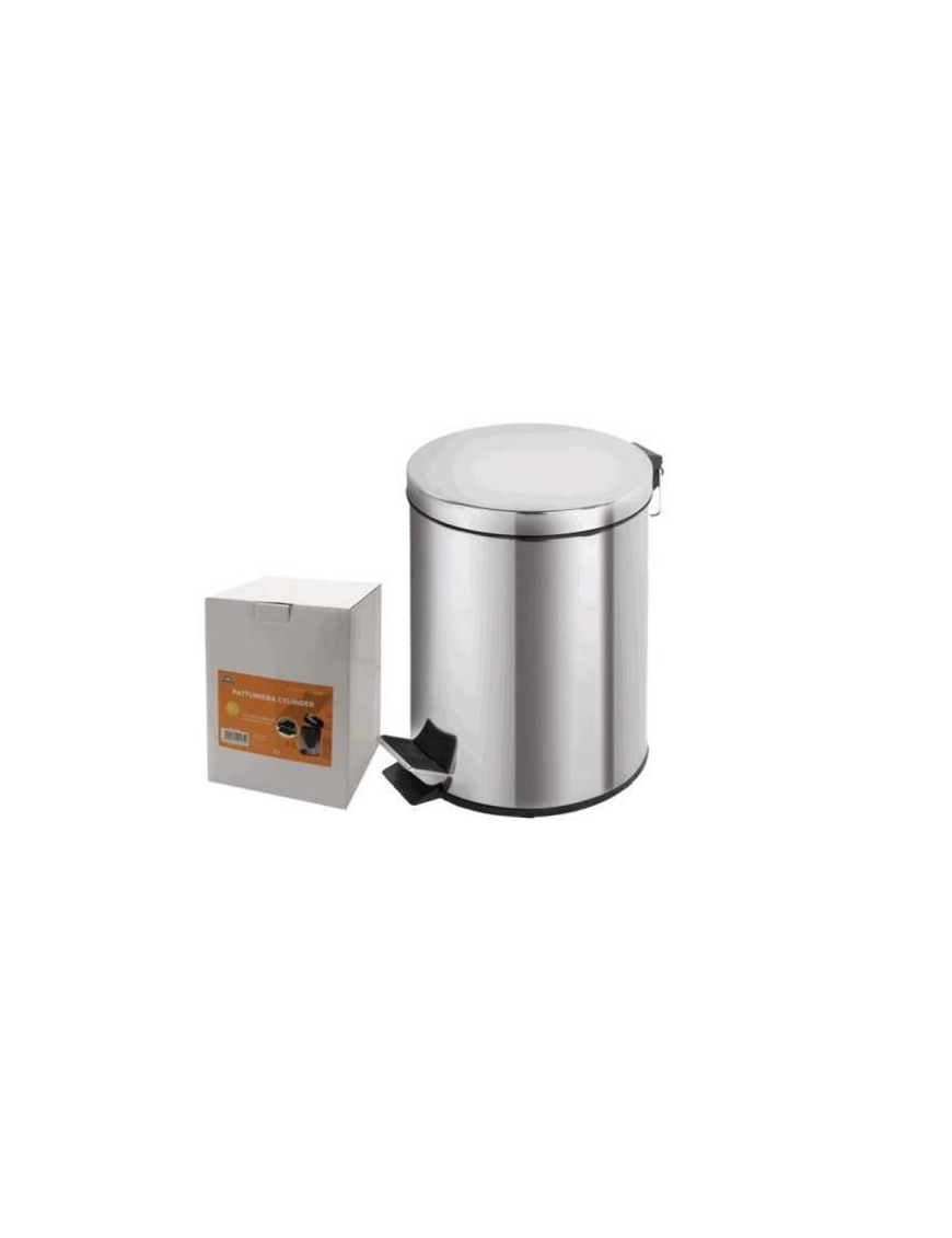 STAINLESS STEEL WASTE BIN 5lt
