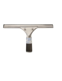 STAINLESS STEEL SQUEEGEE - 25 CM WITH SPRING HANDLE