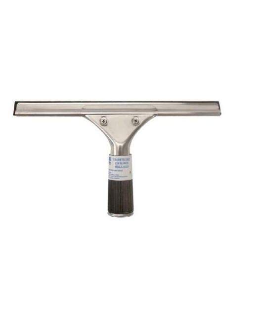 TERGIVETRO INOX - 25 CM CON MANICO A MOLLA