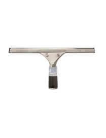 STAINLESS STEEL SQUEEGEE - 35 CM WITH SPRING HANDLE