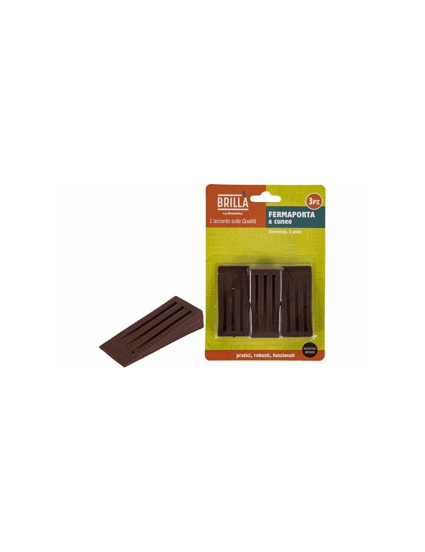 BRICO LINE DOORSTOP 3 pieces BROWN