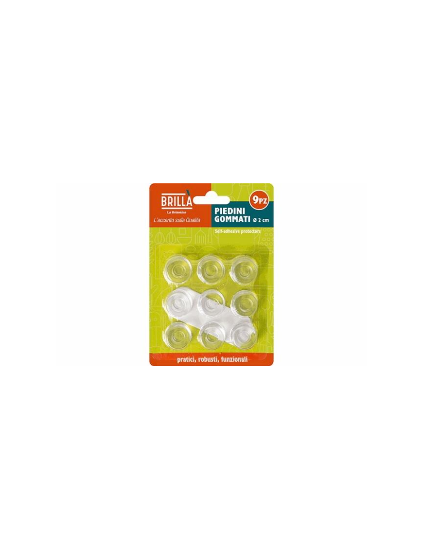 BRICO LINE SHOCK-PROOF FEET 9 pieces