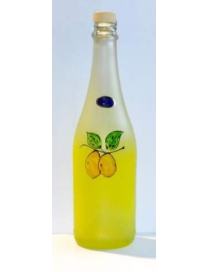 YELLOW ROUND SATIN BOTTLE 750cc
