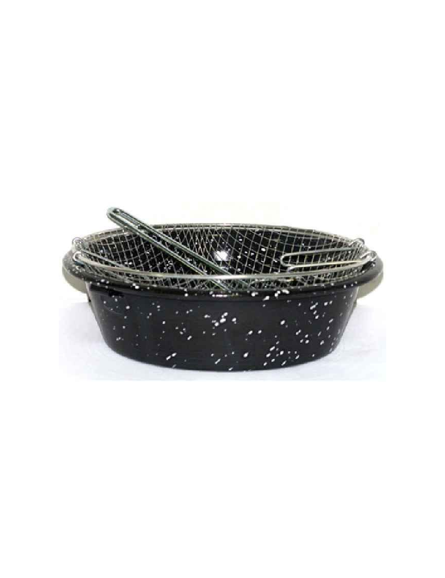 30 CENTIMETER GLAZED FRYER