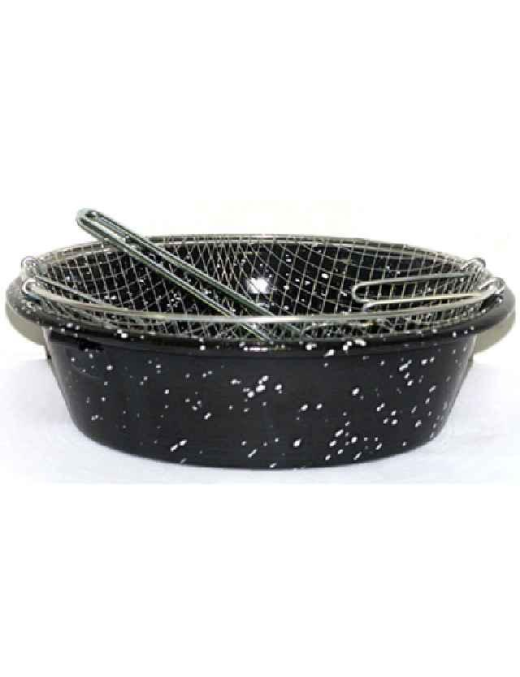 30 CENTIMETER GLAZED FRYER