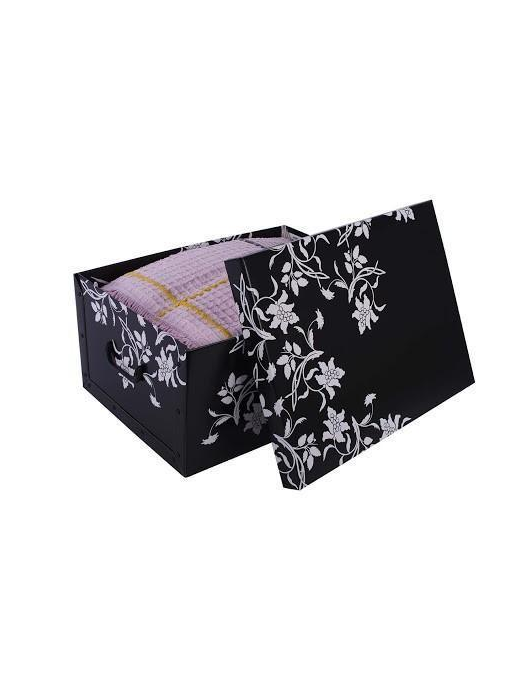 BLACK BAROQUE CASE 52x40x25 CENTIMETERS