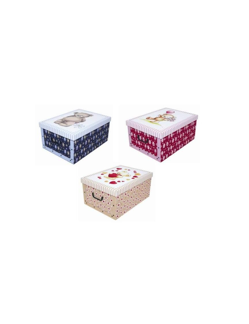 ASSORTED TEDDY BEAR BOX 52x40x25 CENTIMETERS